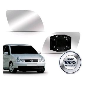 Suporte Retrovisor Vw Polo 2002/2007 com Vidro Metalizado L