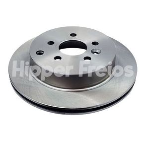 Par de Disco de Freio Traseiro Freelander Ii 3.2 07/ Ventilado S/ Cubo
