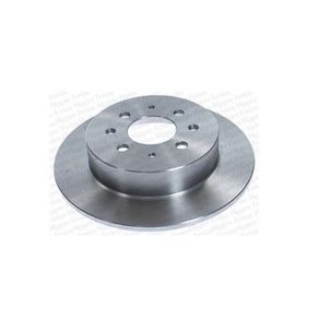 Par de Disco de Freio Traseiro City/ Fit 1.5 16V 09/14 Solido S/Cubo