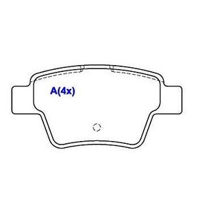 Pastilhas de Freio Ts Citroen C4 Pallas Exclusive Pack 2.0 1
