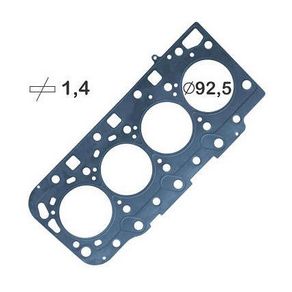 Junta Cabecote Motor Amianto 1,40Mm Hyundai Hr 2.5 2013/201