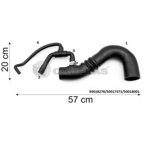 Mangueira Filtro Ar Motor Fiat Uno Mile 1.0 8V 2002/2006 1.