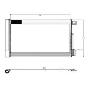 Condensador Ar Condicionado ( com Filtro ) 571X355x12 Gm Ag