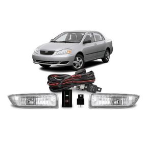 Kit Farol Milha Direita A Esquerda Toyota Corolla 2003/2004 Fielder 2005