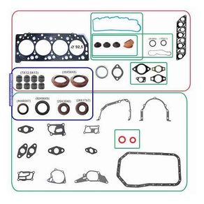 Jogo Junta Motor com Retentor Mitsubishi L200 2.5 Hpe 2002/