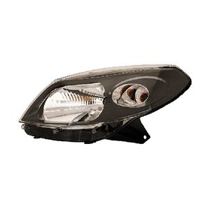 Farol Le Renault Sandero 2009/2011 Carcaca Cinza