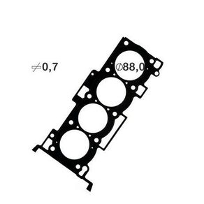Junta Cabecote Motor Amianto Hyundai Ix35 Sonata 2.0 16V 20