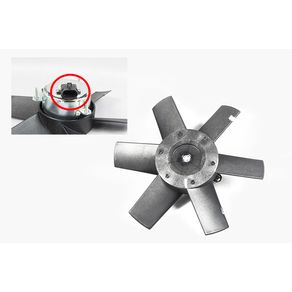 Motor Ventilador Radiador Sem Defletor 6 Pas Fiat Uno Premi