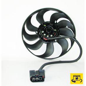 Motor Ventilador Radiador Sem Defletor 9 Pas Pequeno 2 Fios