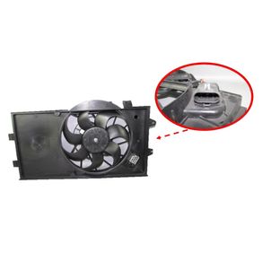 Motor Ventilador Radiador com Defletor Sistema Denso 7 Pas