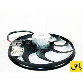 Motor Ventilador Radiador Sem Defletor com Resistencia 10 P