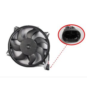 Motor Ventilador Radiador com Defletor 7 Pas Citroen Picass