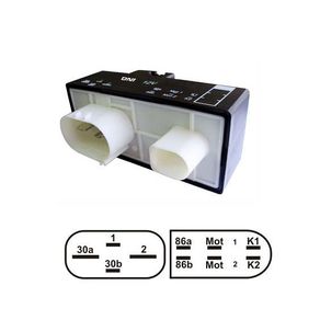 Rele Ar Condicionado Ventilador Vw Fox 2003/ Polo 2003/ Aud