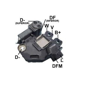 Regulador Voltagem Alternador 80 Amperes 12V Gm Agile 1.4 2