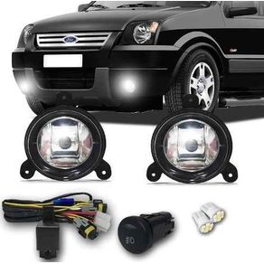 Farol Milha Kit Ecosport 07/