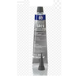 Cola Silicone Alta Temperatura Car80 85G Cinza