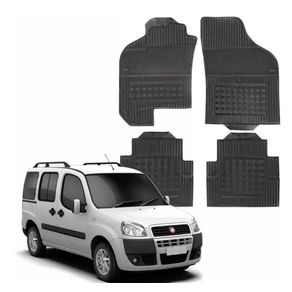 Tapete Doblo Tds (Exceto Cargo) Preto (4 Pcs)