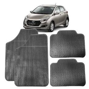 Tapete Hb20 12/ Preto (4 Pcs)