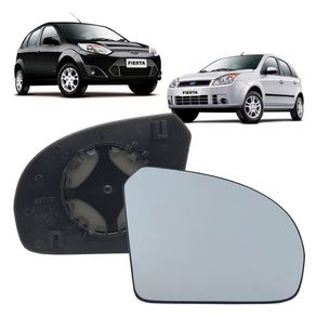 Suporte Retr Fiesta 02/14 C/Vidro Metalizado Le