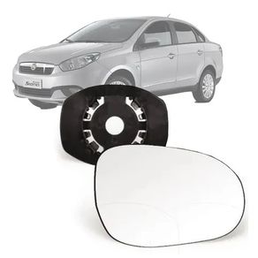 Suporte Retr Palio/ Grand Siena 12/ C/Vidro Metalizado Le