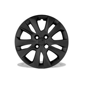 Calota Univ Aro 15 Mod Onix/ Prisma 20/ (Premium) Preto Fosco