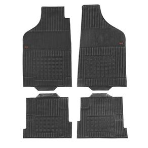 Tapete Gol G1/G2/G3/G4 80/12 Voyage 81/95 Parati 82/12 Passat 74/87 Santana 84/02 Versailles 92/96 Preto (4 Pcs)