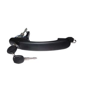 Macaneta Pta Ext Dt Gol/ Parati G3 99/05 2P C/ Suporte P/ Micro Switch C/Chave Preto Ld