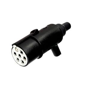 Plug Engate Redondo 7 Polos (Macho)