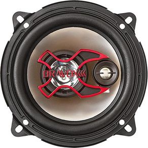 Alto Falante Bravox 5 Polegadas Triaxial 50W Rms 4 Ohms Par