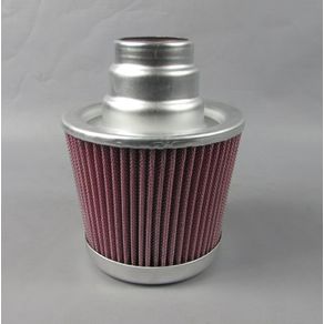 Filtro de Ar Sportivo Duplo Fluxo 3X1 Grande Vermelho