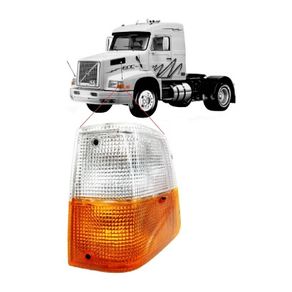 Lanterna Dianteiro Volvo Nl 2010/2012 Amarela Cristal Ld