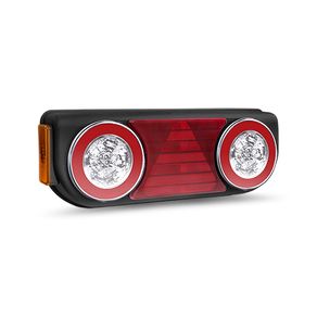 Lanterna Suporte Traseiro (Lateral com Led) Bivolt com Cone