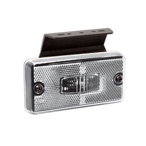 Lanterna Lateral Universal Refletiva com Led Bivolt e Haste