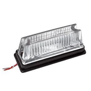 Lanterna Lateral Retangular Furgao Led Bivolt Cristal