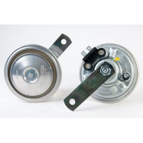 Buzina Disco 90Mm Universal 2 Terminais Tom Alto 24V