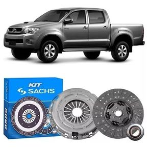 Kit Embreagem Toyota Hilux Sr Srv 2.5 Sw4 3.0 16V 2005/ Turbo Diesel