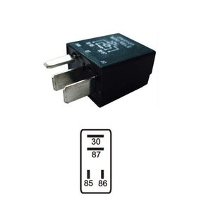 Rele Mini Auxiliar Caminhoes Onibus Vw Audi Uso Geral 4 Ter