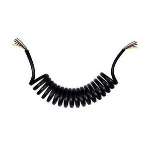 Chicote Eletrico Espiral P/ Linha Leve Pesada 7 Polos 7 Via