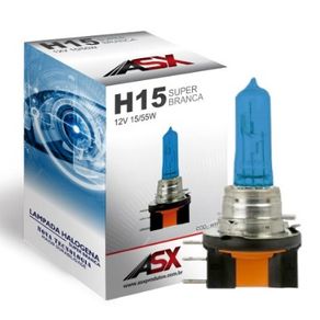 Lampada Biodo H15 12V 2015/55W Super Branca