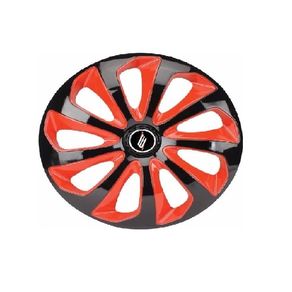 Calota Univ Sportiva Velox Aro 14 Mod Preta/ Vermelha