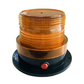 Lant Luz Sinalizacao Advertencia Solar Alimentacao Energia Solar Armazenada Bateria Interna Ambar
