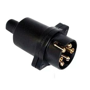 Plug em Abs 7 Polos Preto Encartelado (Macho)