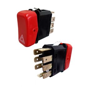Interruptor Alerta Mercedes/ Agrale/ Volare/ Marcopolo Micro Onibus ( 8 Terminais) 24V