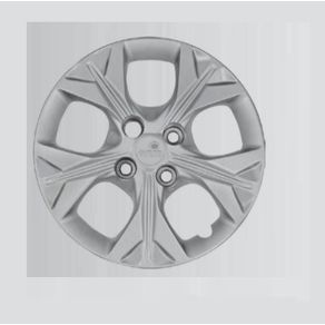 Calota Univ Aro 15 Mod Onix 21/ Prata