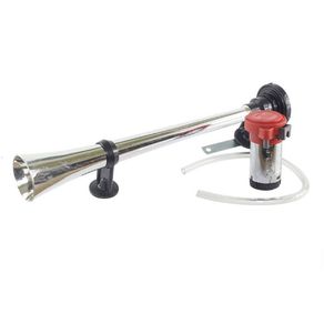 Buzina Esportiva 1 Corneta 12V com Compressor Mangueira Par