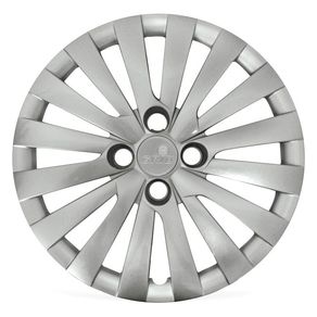 Par de Calota Universal Aro 13 Modelo Gol /Voyage G5 G6 14/ Cubo Alto