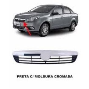 Grade Para-Choque Dianteiro Fiat Grand Siena 2013/ Completa