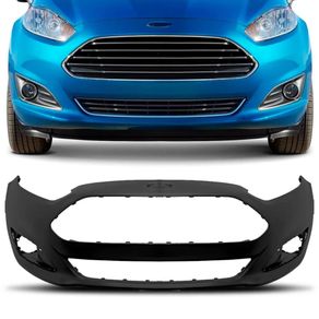 Para-Choque Dianteiro Ford Fiesta 2014/ Preto Liso