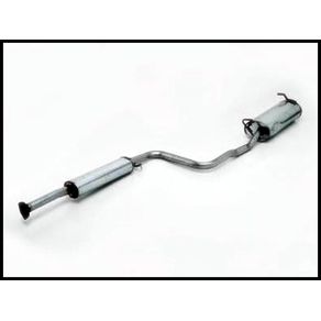 Silencioso Vw Gol G3 G4 1.0 8V Power 2000/2013 Conjunto