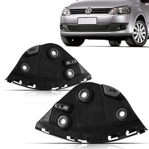 Trilho Guia Para-Choque Dianteiro Vw Fox Crossfox 2010/2014